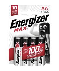 Energizer Max Alkalin AA 4'lü Kalem Pil  7638900437645 - 1